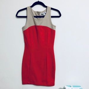 VDAY❣️F21// color block body con dress